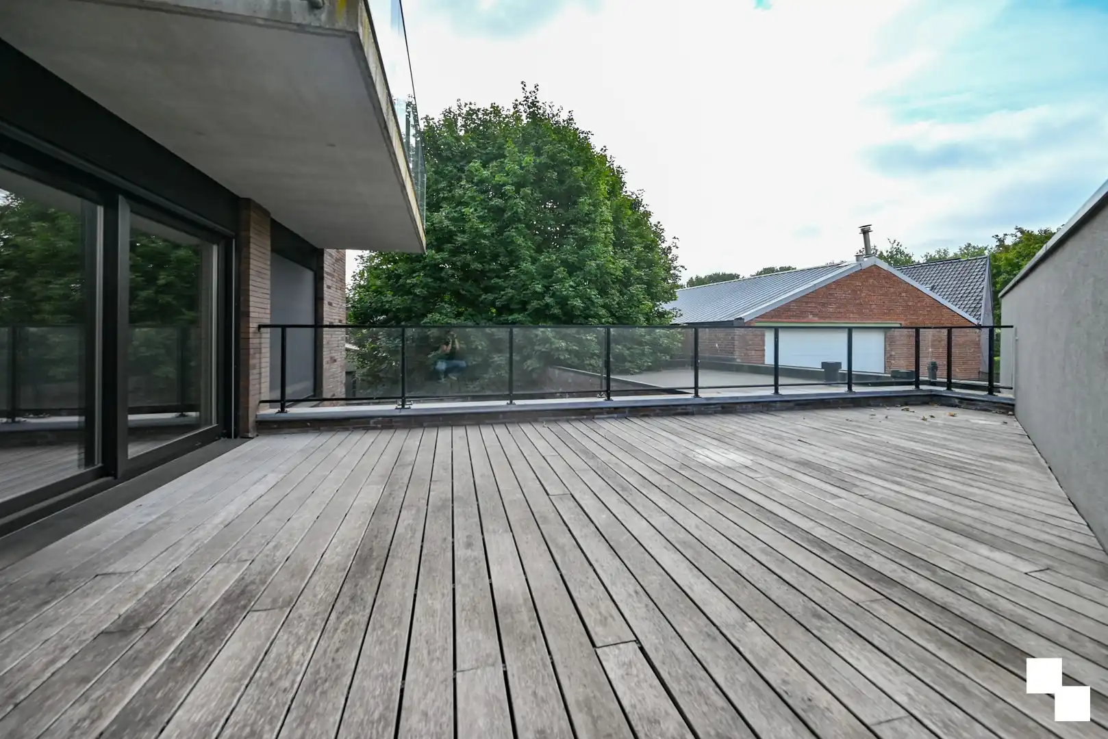 Appartement met ruim terras in het centrum van Kachtem foto 2
