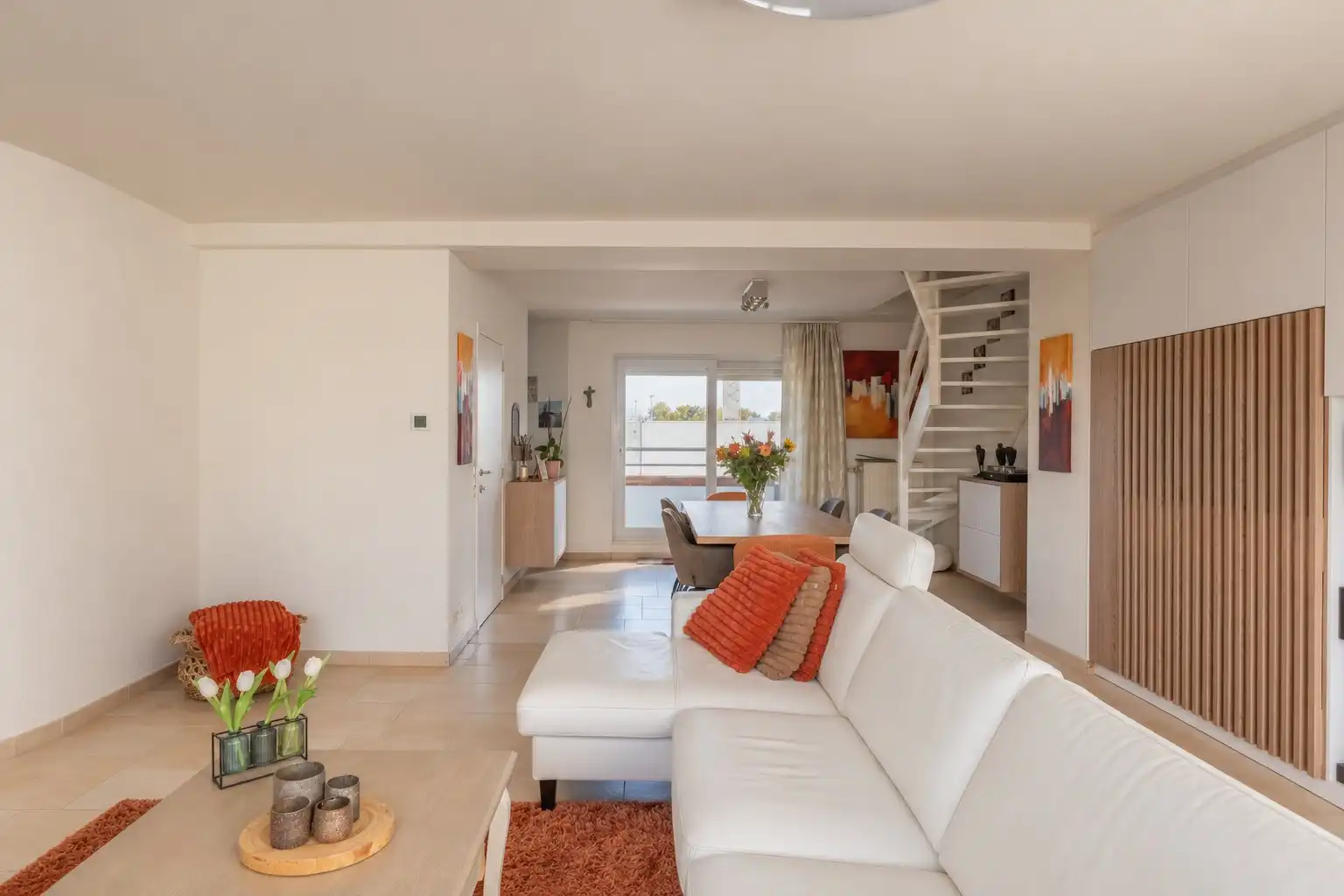 Mooi duplex-appartement met 2 terrassen te Heist foto 9