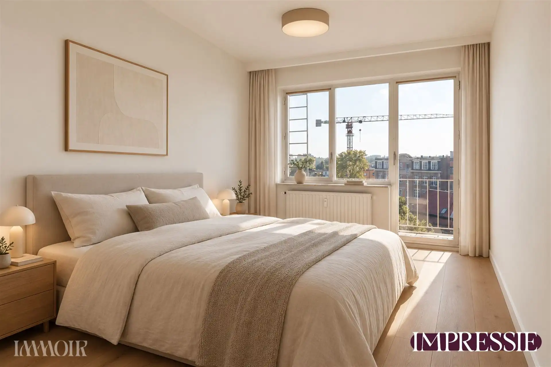 Appartement met 2 slpks en panoramisch uitzicht. foto 13