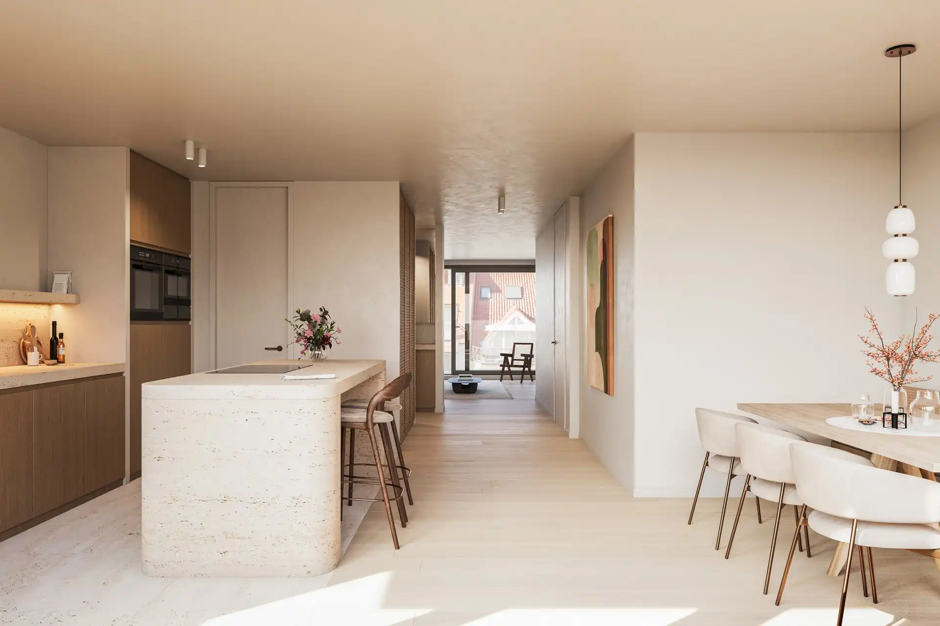 Nieuwbouw duplex met terras - Grassi Knokke foto 4