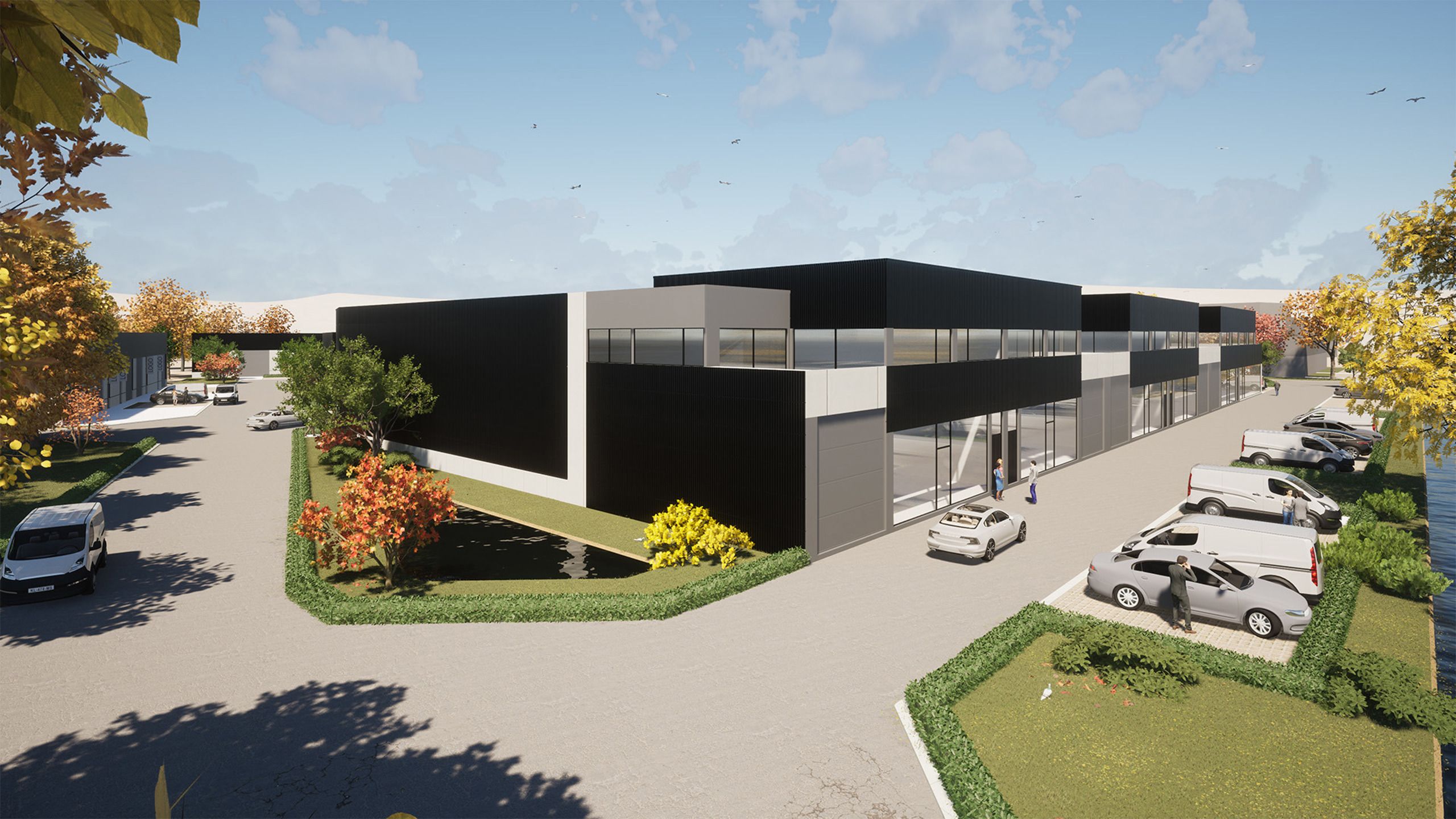 KMO-UNIT van 240M² - STADSBEEMD IN HALEN foto {{pictureIndex}}