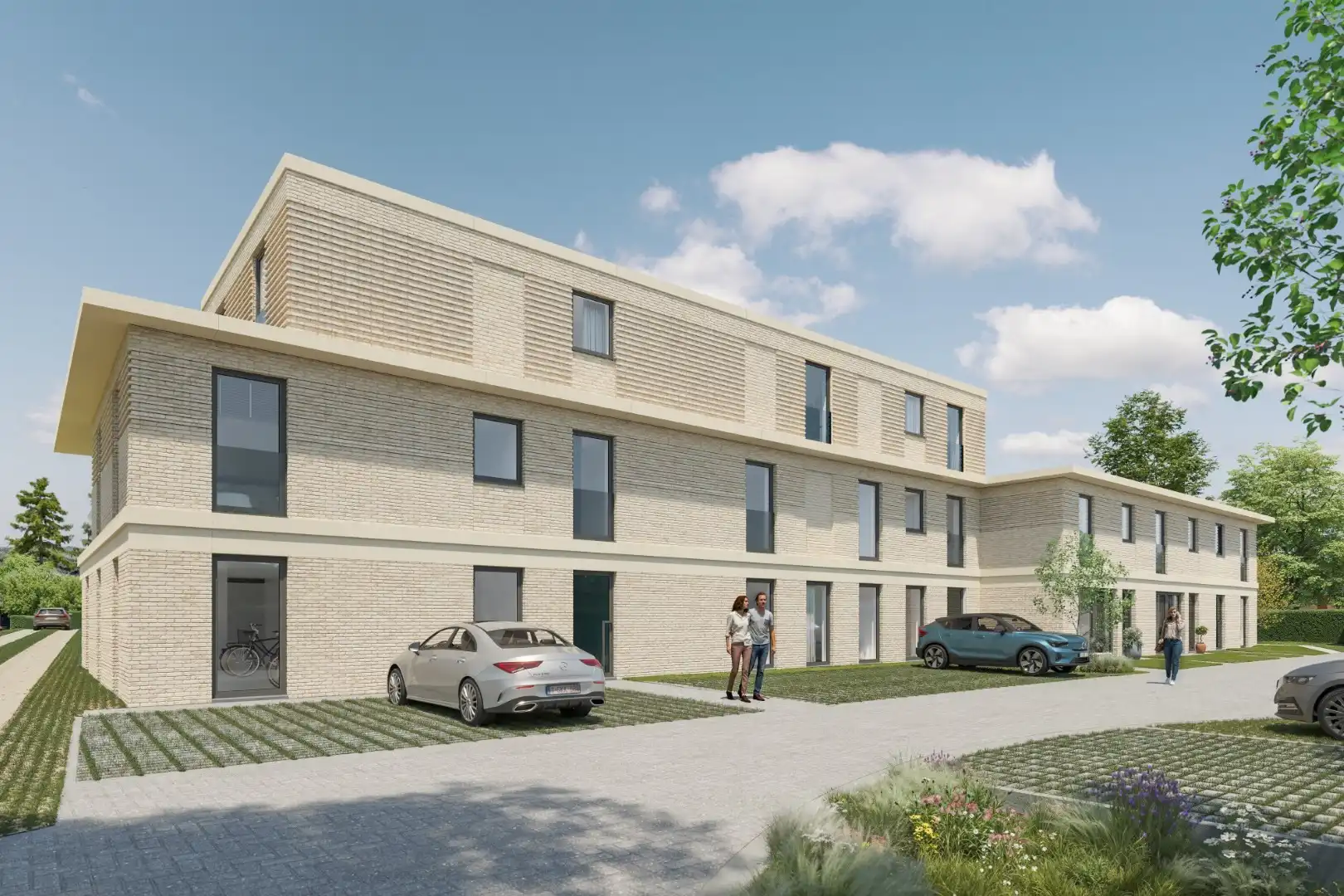 1-slaapkamerappartement met groot terras foto 4