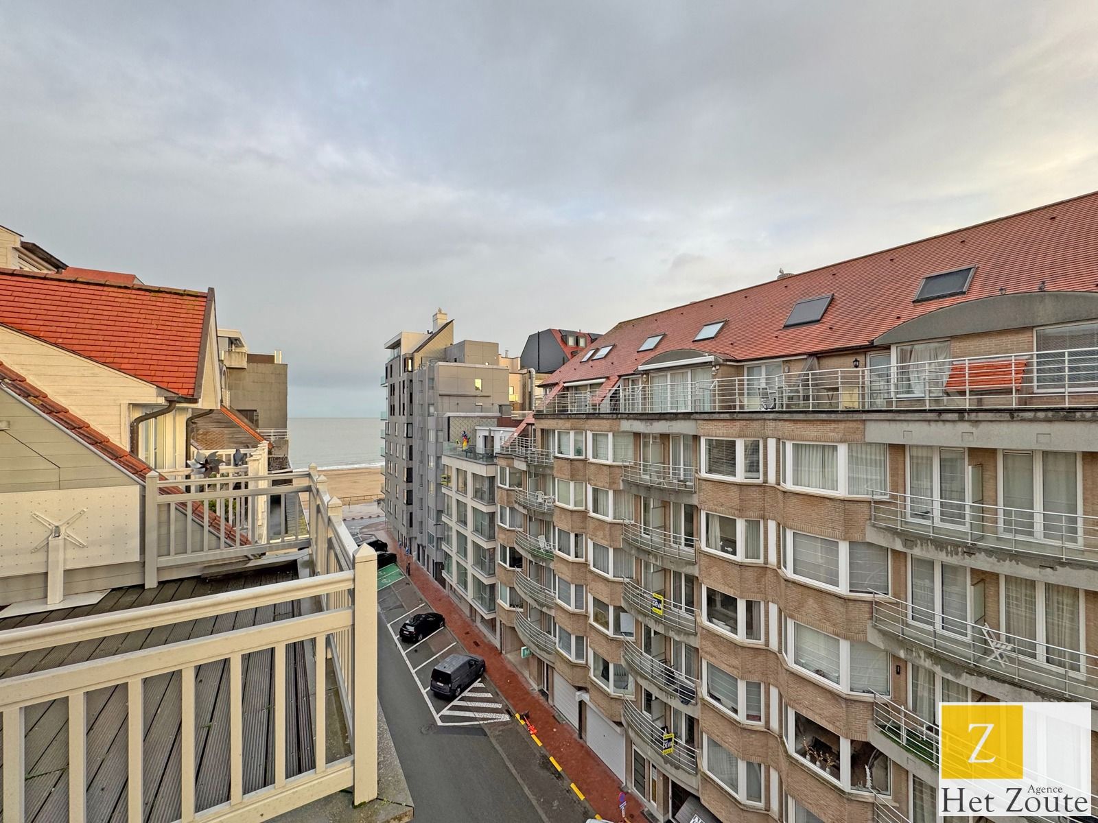 Duplex hoekappartement aan Driehoeksplein Knokke Het Zoute foto 2