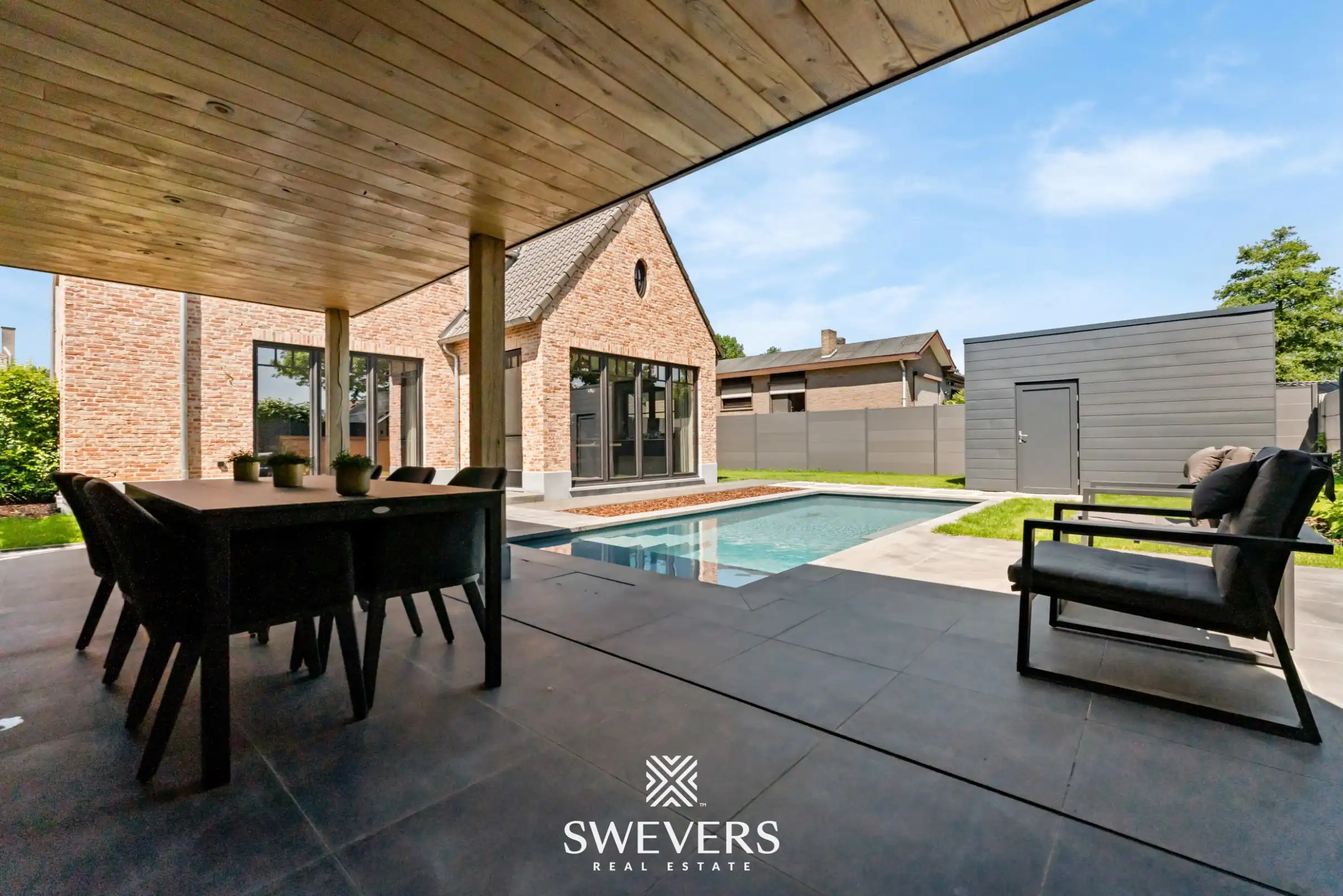 Hoogwaardige recente villa (223m²) met EPC-label A, zwembad en poolhouse in Diepenbeek foto 42