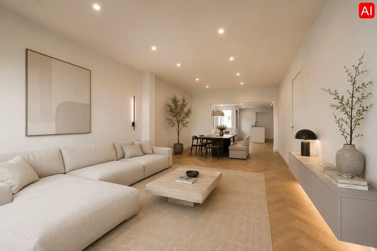 VOLLEDIG GERENOVEERDE, ZEER RUIME WONING VLAKBIJ CENTRUM ARDOOIE foto 5