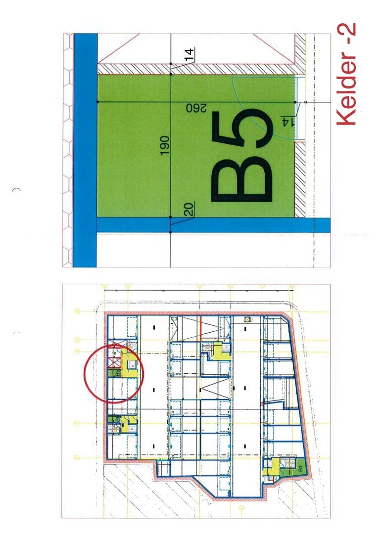 Kelderberging in residentie Conincklijke Passage te centrum Roeselare! foto 2
