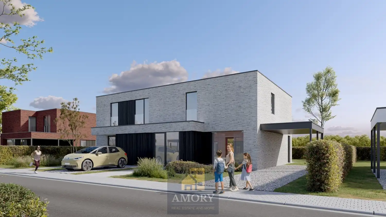 10 nieuwbouwwoningen te Schuiferskapelle (Tielt) foto 2