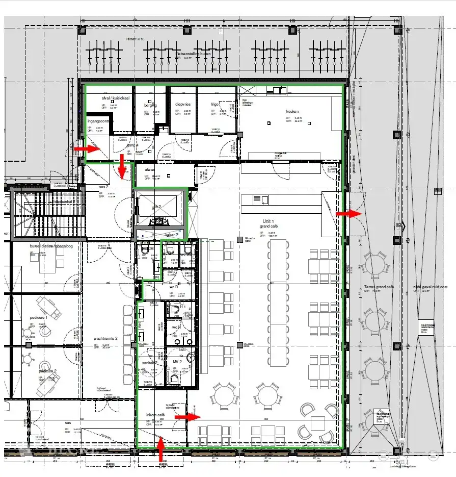 Restaurant 139m² in nieuwbouwresidentie foto 14