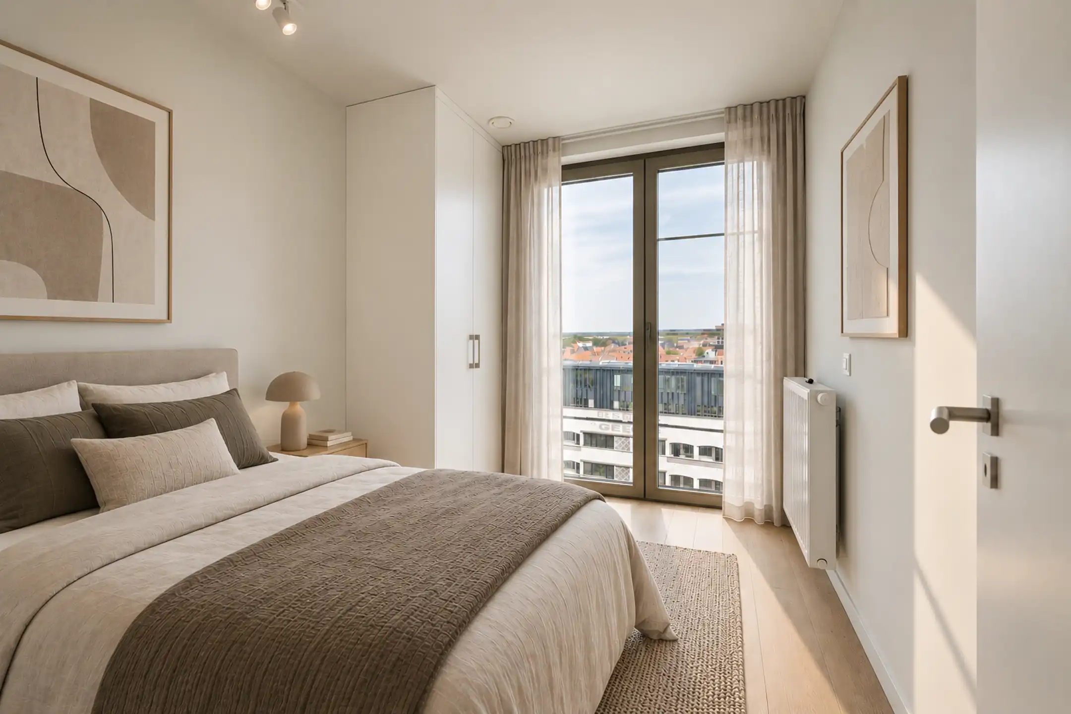 Penthouse met 3 slaapkamers,2 badkamers en dakterras in Gent foto 10