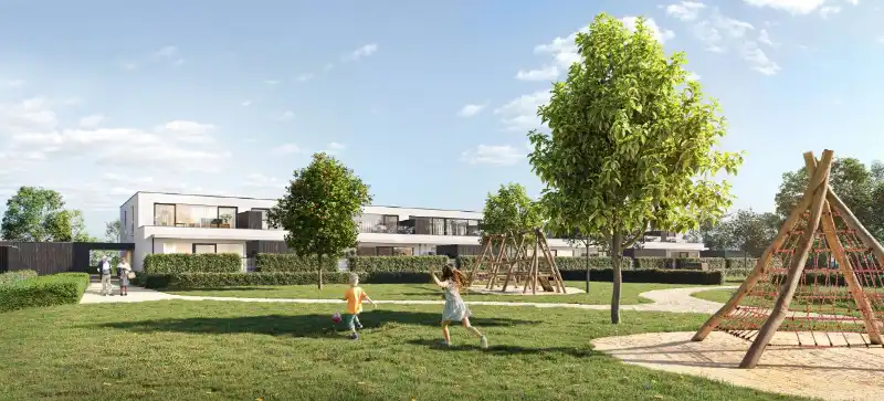 Energieneutrale appartementen in een groene omgeving foto {{pictureIndex}}