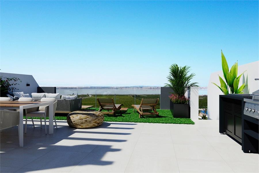 Nieuwbouw residentie van halfvrijstaande villa's in Los Balcones foto 8