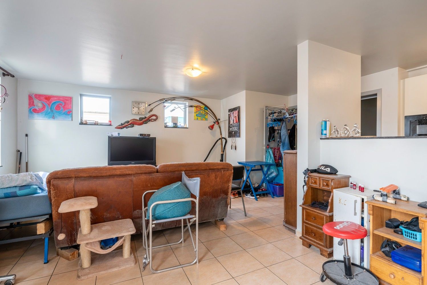 Gelijkvloers appartement met terras met tuintje ! foto 10
