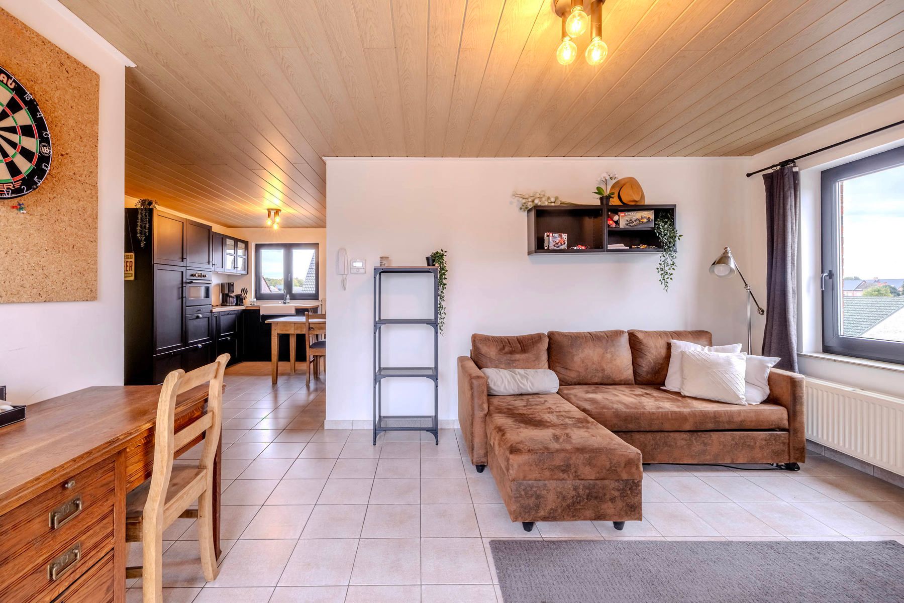 Dakapp met 1 slpk, ruim en prachtig terras en garagebox foto 6