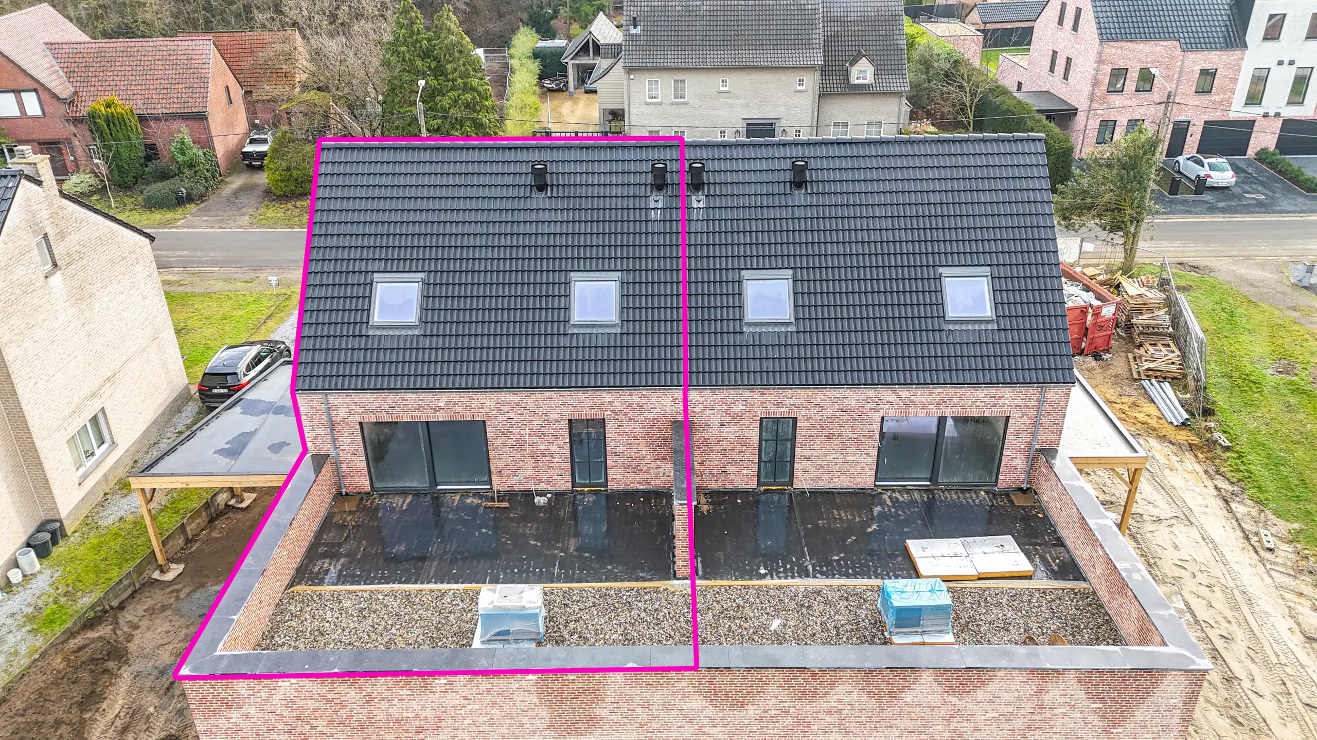 Zeer ruim (146m²!) duplex app.met 2-slpks,garage en terras! foto 24