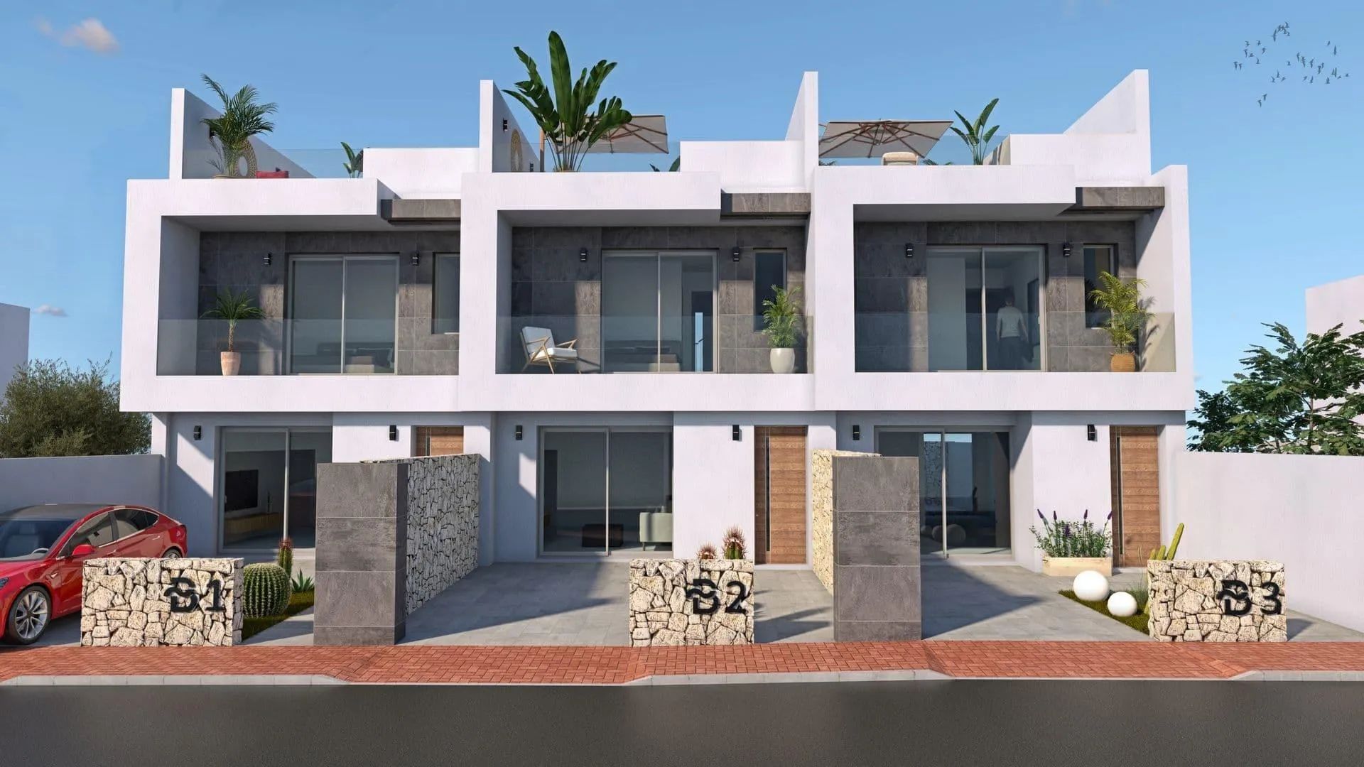Strak design en strandleven gecombineerd: instapklare luxe woning in hartje Torre de la Horadada foto 39