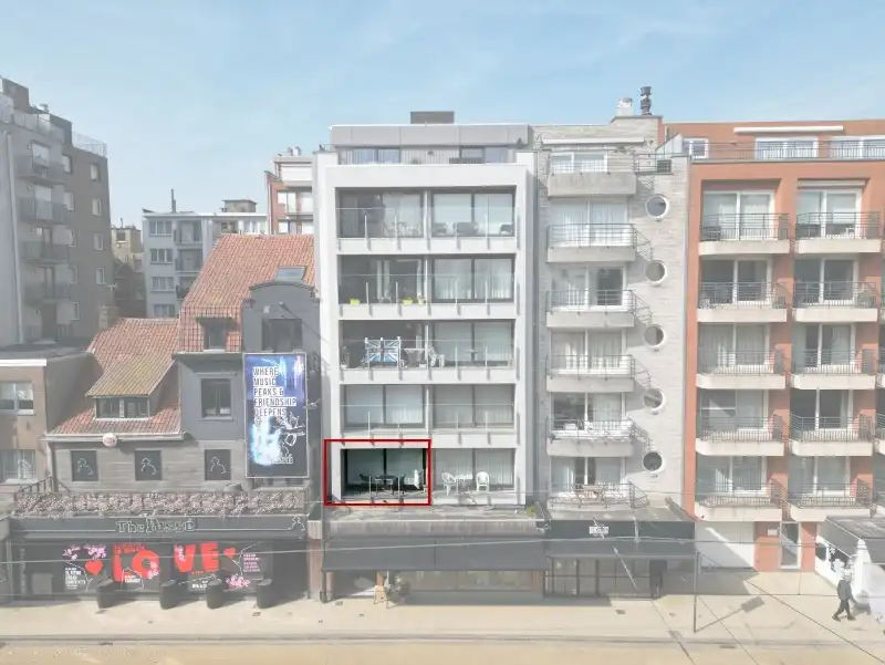 Zongericht en gemeubeld appartement met centrale ligging, vlakbij de zeedijk! foto {{pictureIndex}}