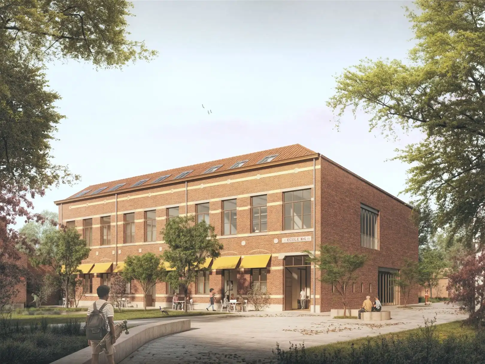 Kantoorgebouw foto {{pictureIndex}}