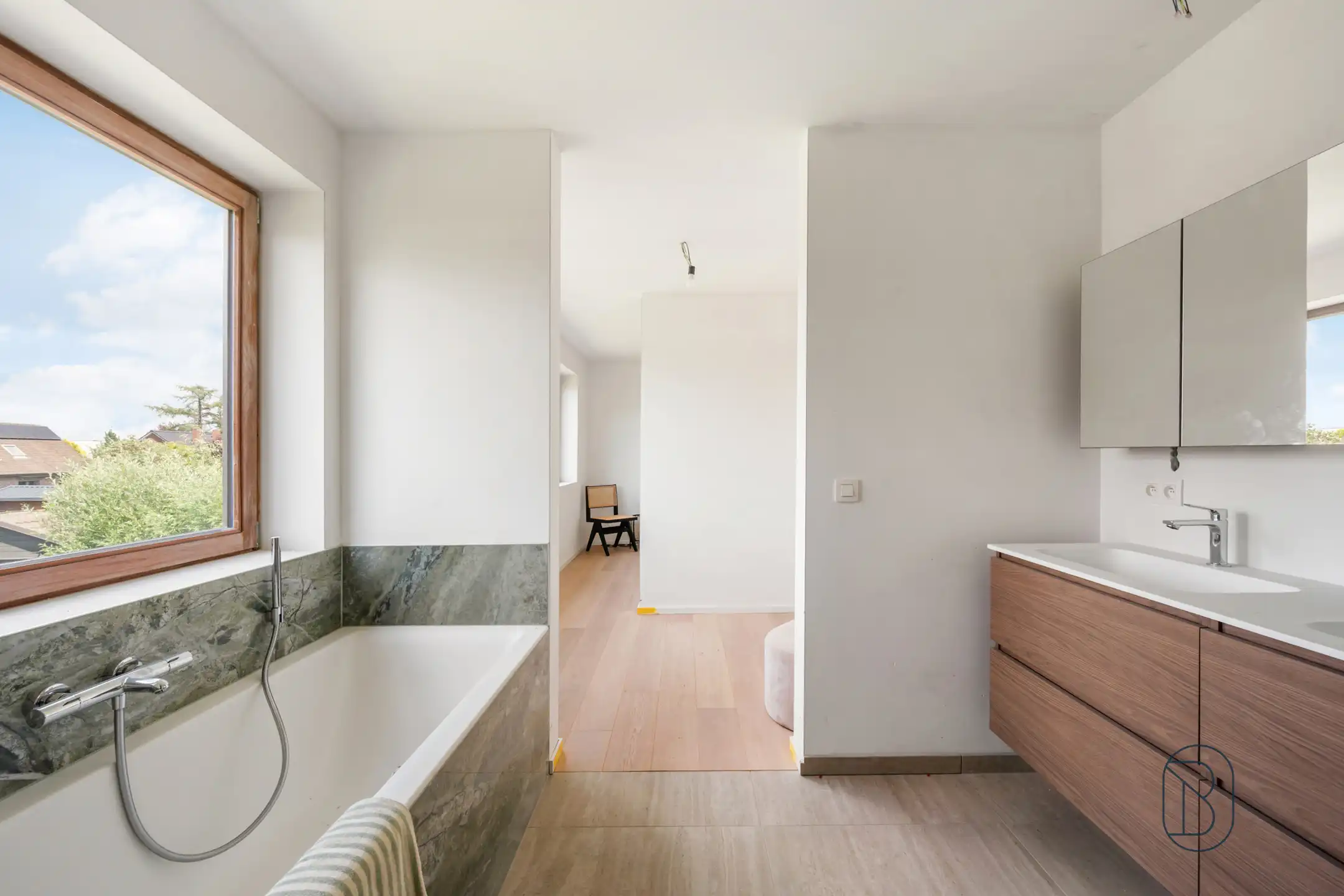 Moderne nieuwbouwvilla met 4 slk en bureau, in Marke foto 22