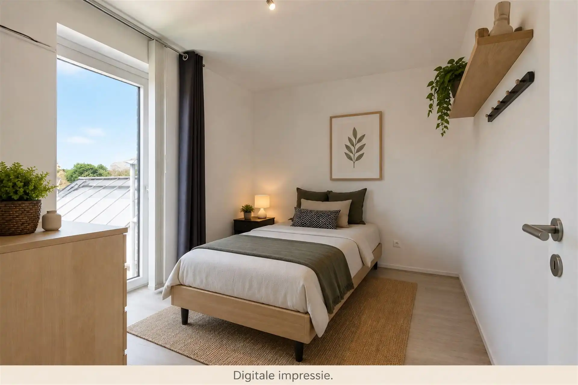 Lichtrijk nieuw 2-slaapkamer appartement met kelder  foto 12