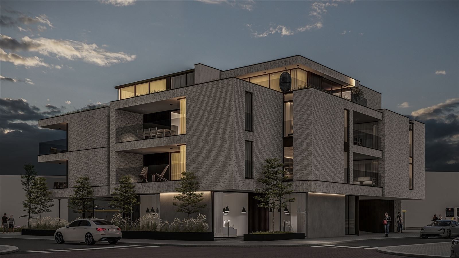 Nieuwbouwappartement 102m² met terras van 20m² (2 slpk) foto 5