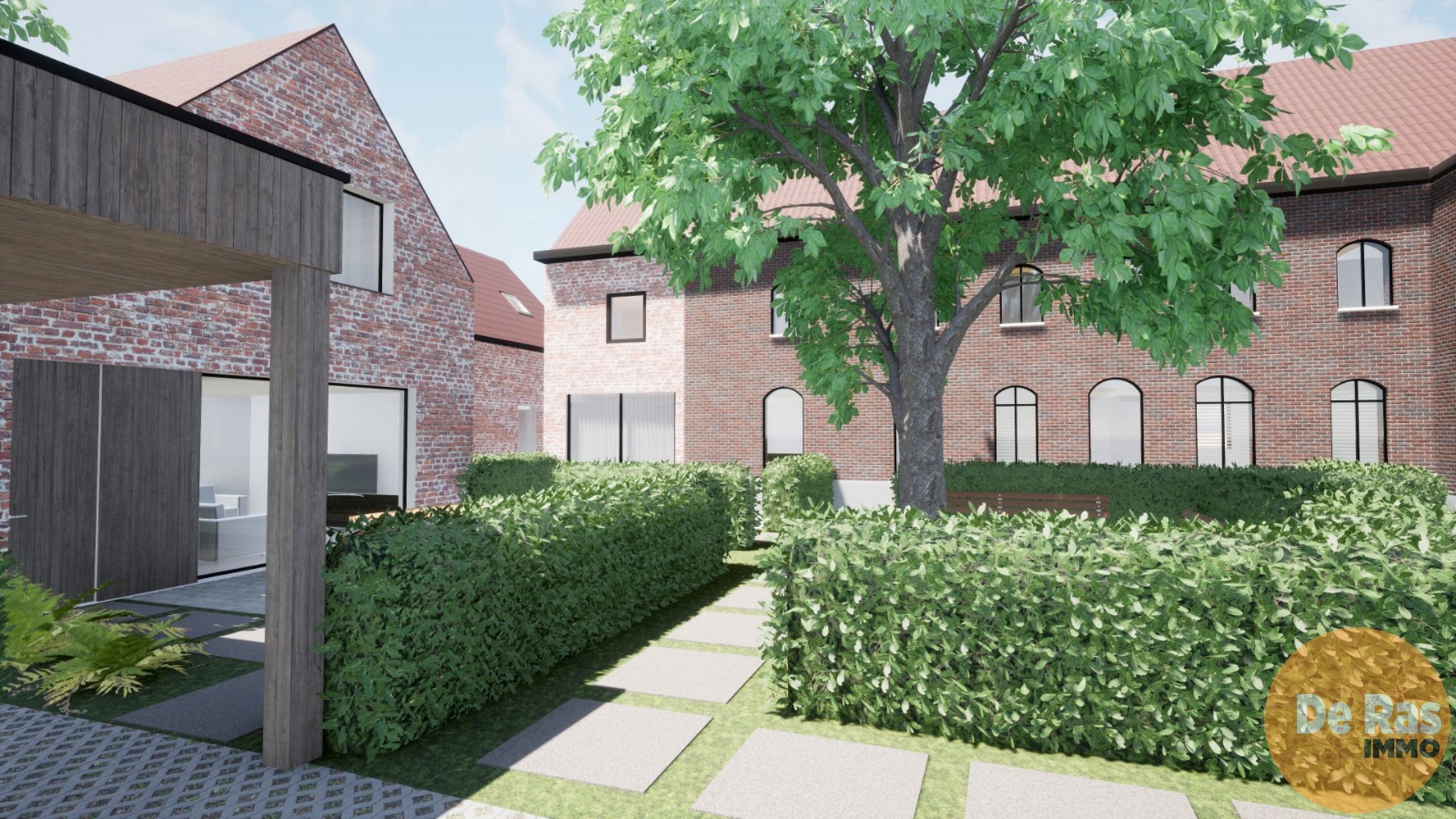 BORSBEKE - Nieuwbouwwoning in uniek woonerf foto 10