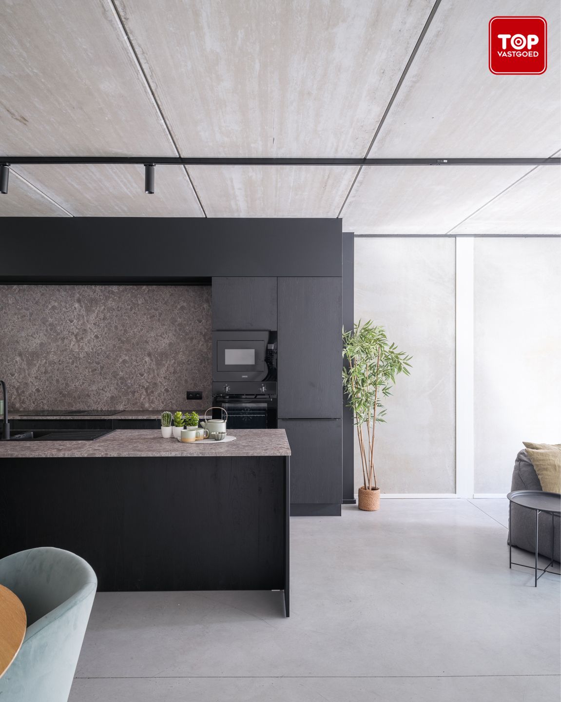 Energiezuinige (A+) designwoning met 3 slaapkamers, zonnige tuin en luxueuze betonafwerking in Vlierzele foto 16