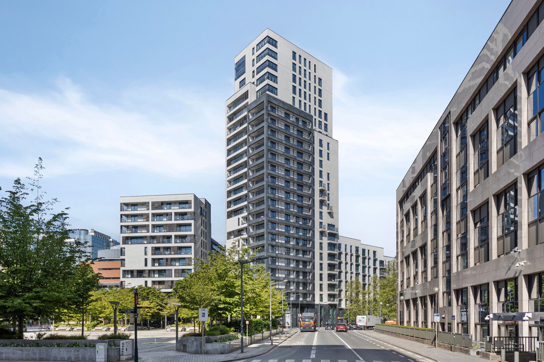 Appartement 3 slpk, 2 badk, 2 terrassen + staanplaats Quartier Leopold foto 27