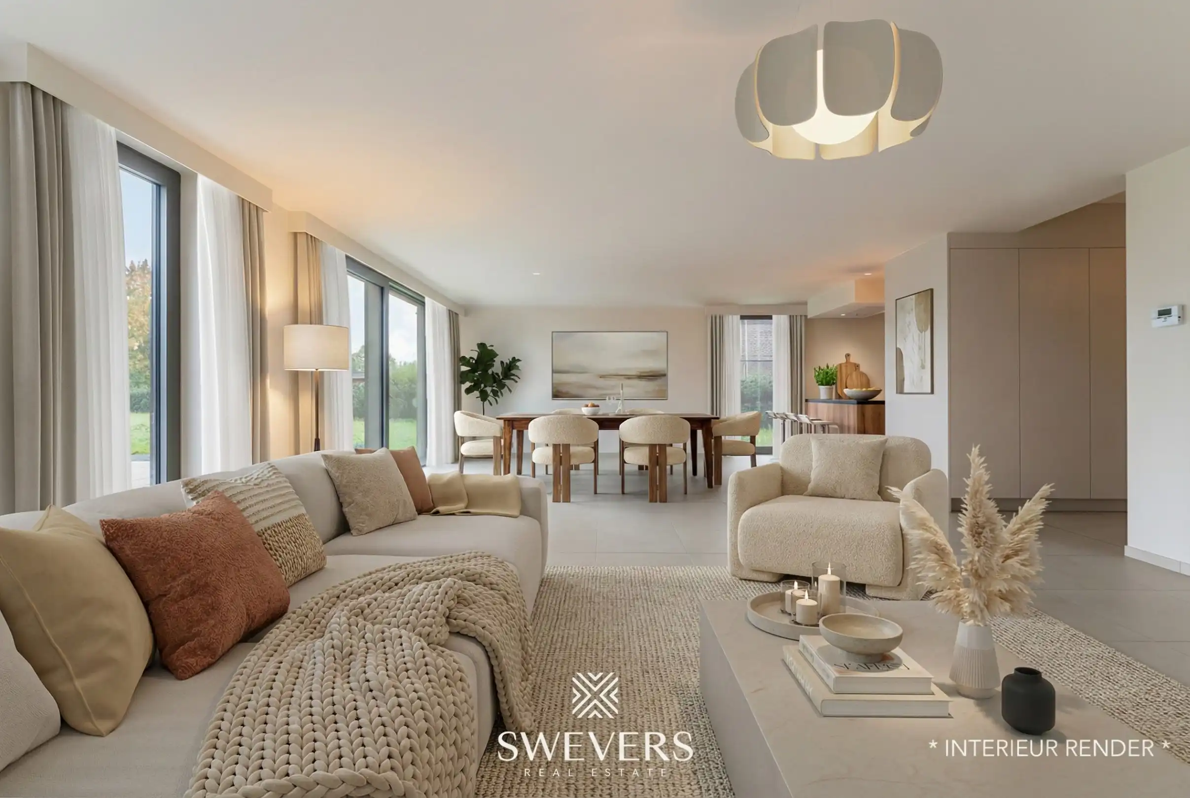 Stijlvol, gelijkvloers en instapklaar appartement (208 m²) mét private tuin en private kelder vlakbij Zolder-centrum foto 2