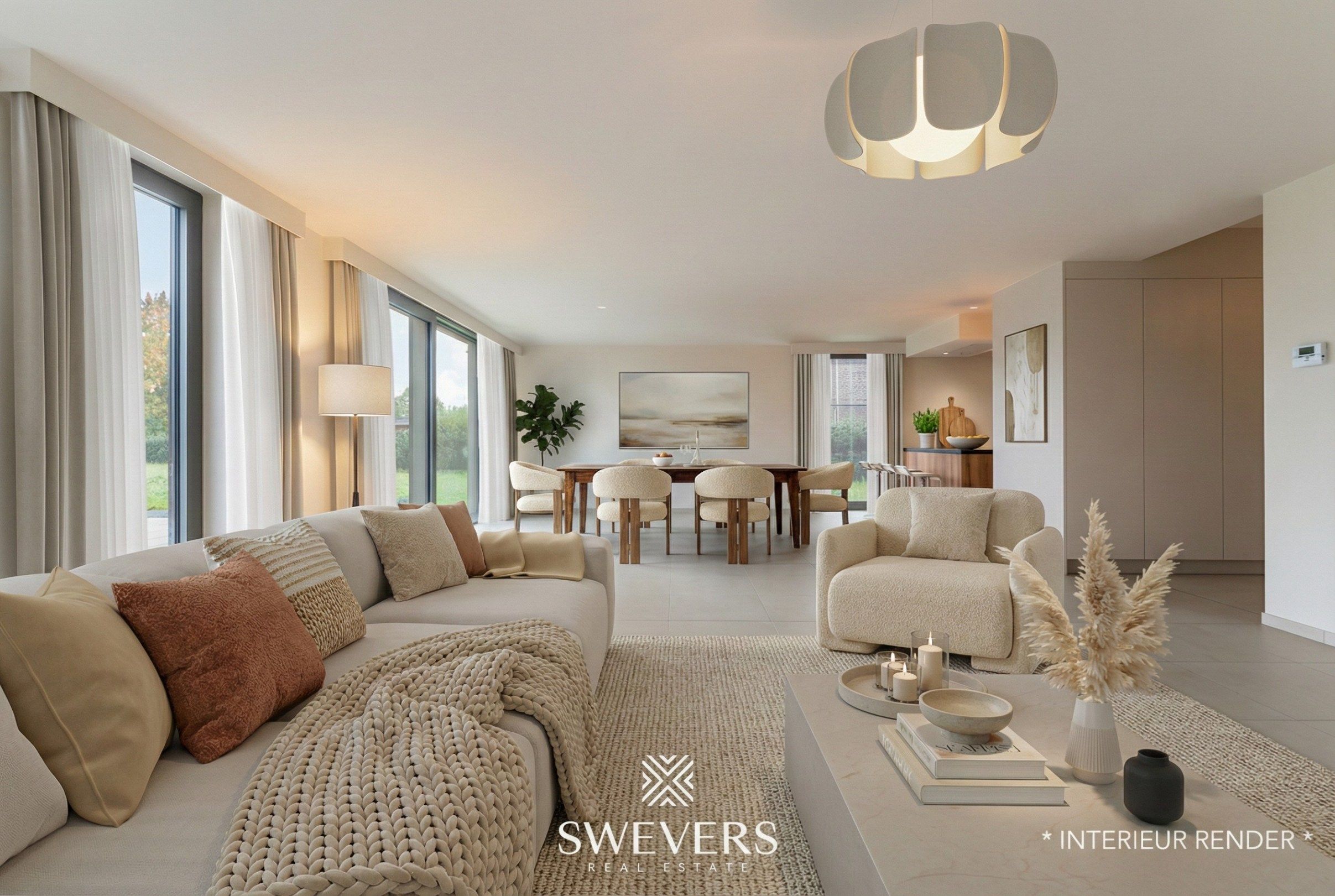 Stijlvol, gelijkvloers en instapklaar appartement (208 m²) mét private tuin en private kelder vlakbij Zolder-centrum foto 2