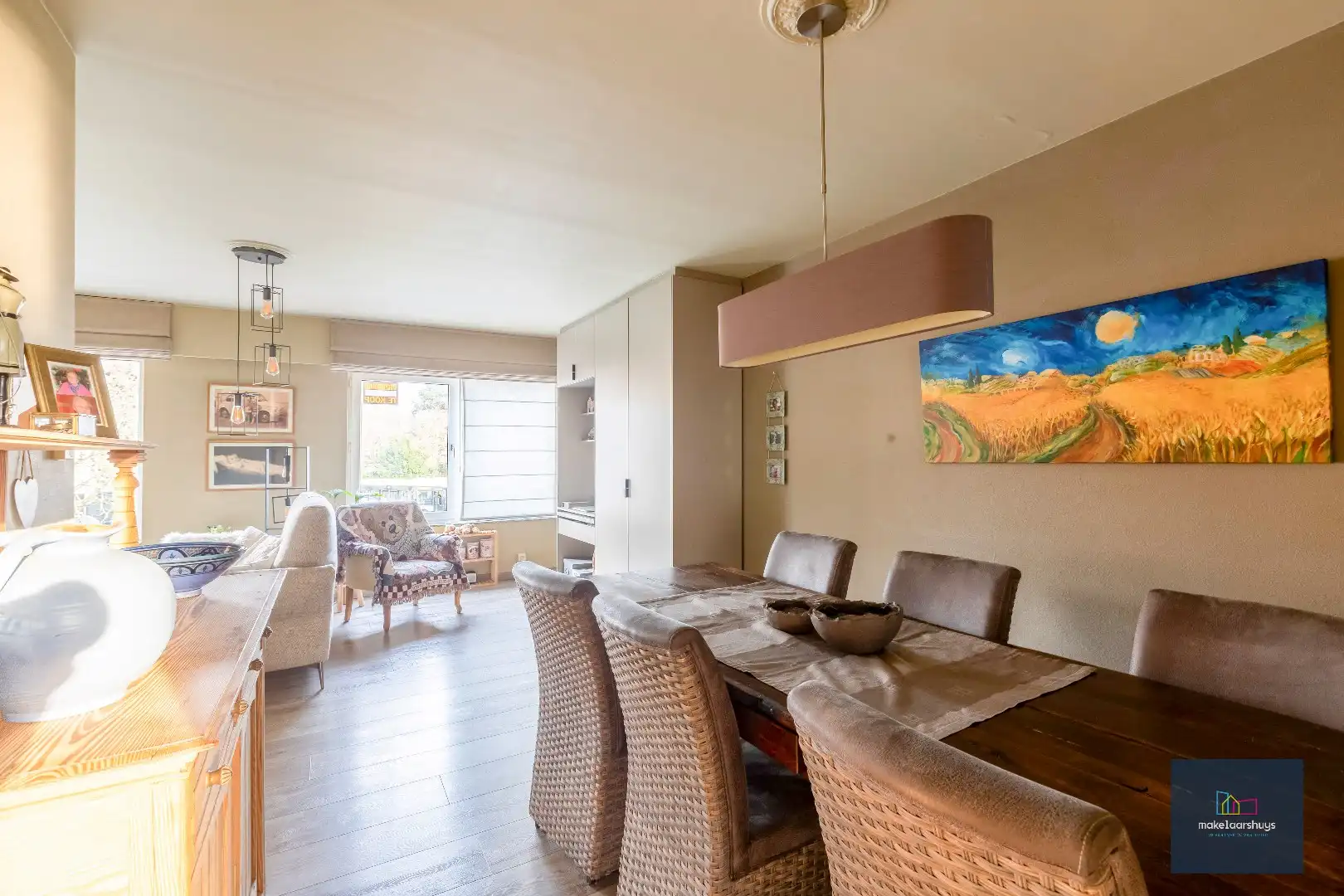 Ruim duplex appartement in centrum Mariakerke foto 8