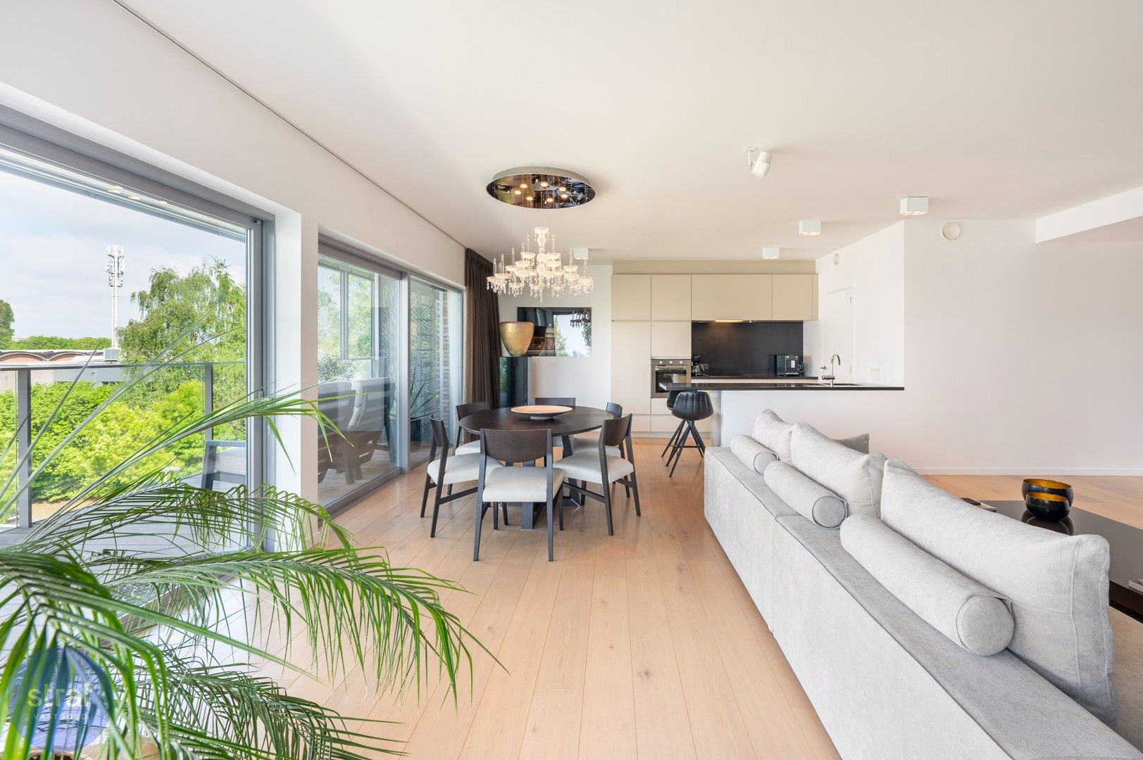 Luxueus appartement met 3 slp en 2 badkames met terras en zicht op het Galgenweel foto 4