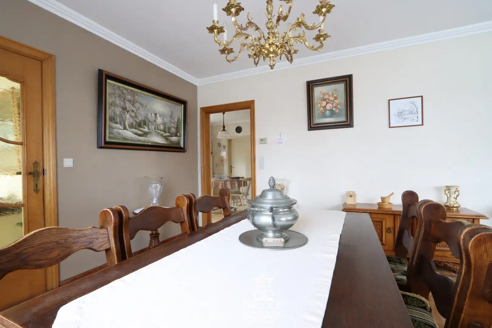 Verzorgde gelijkvloerse woning met tuin in verzorgde straat in centrum van Dilsen foto 7