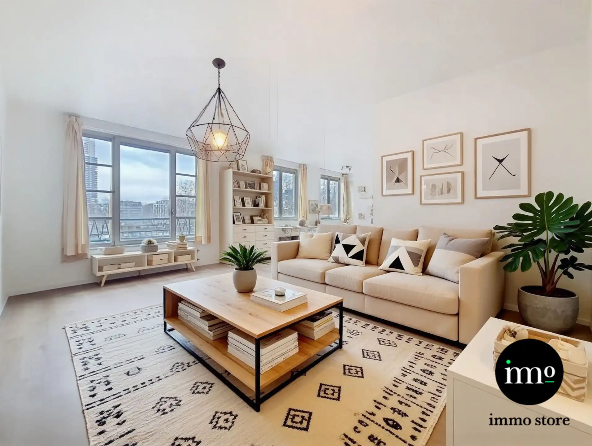 Lichtrijk 1-slaapkamerappartement met parking – Tour & Taxis foto {{pictureIndex}}