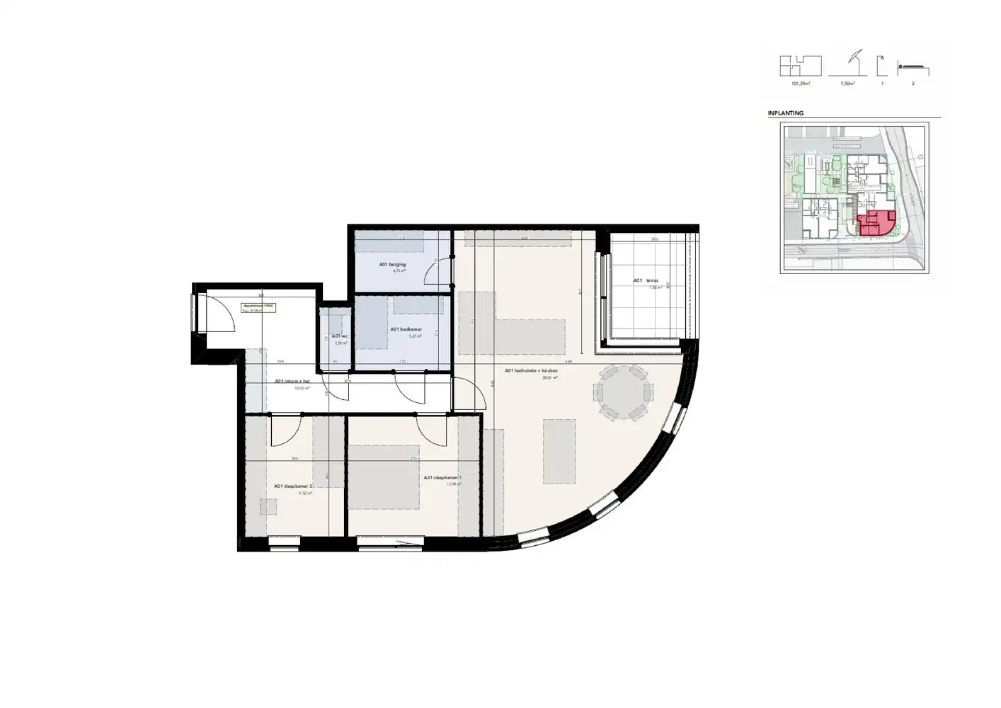 Appartement met 2 slaapkamers foto 4