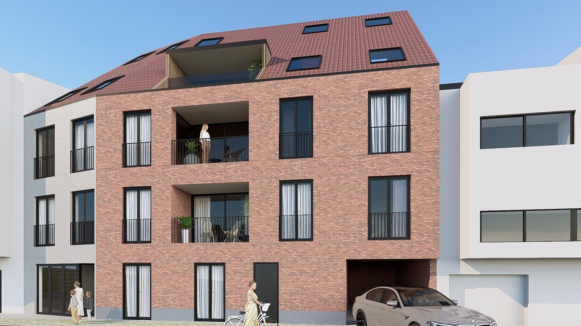 Comfortabel gelijkvloersappartement met 1 slaapkamer + dressing en ruime privé tuin foto 12