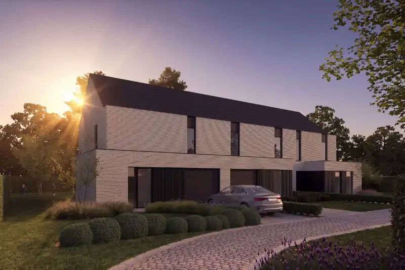 Moderne woning met inpandige garage, 3 slpk en vaste trap naar zolder (lot 02) foto {{pictureIndex}}