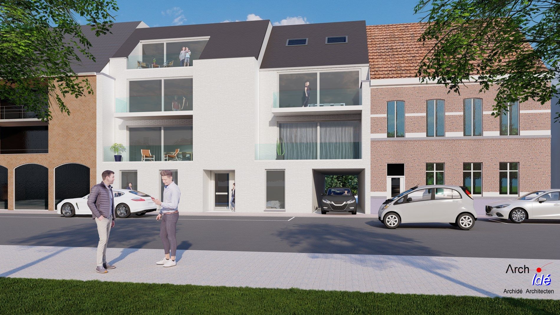 Gelijkvloers 1 slaapkamer nieuwbouwappartement met ruim terras en tuin! foto 2