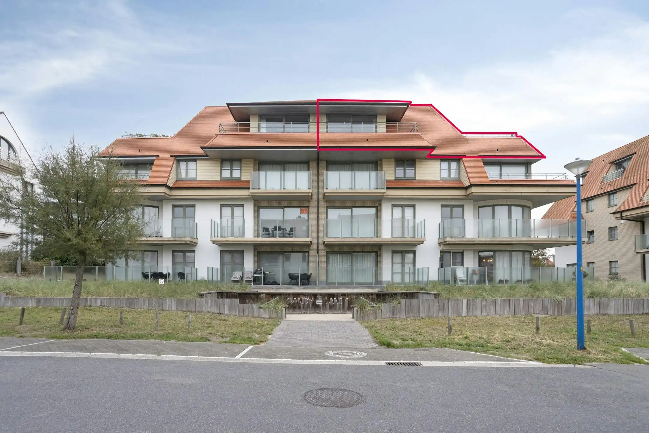 Penthouse met 3 slaapkamers en terras (67m²) vlakbij zee foto 24