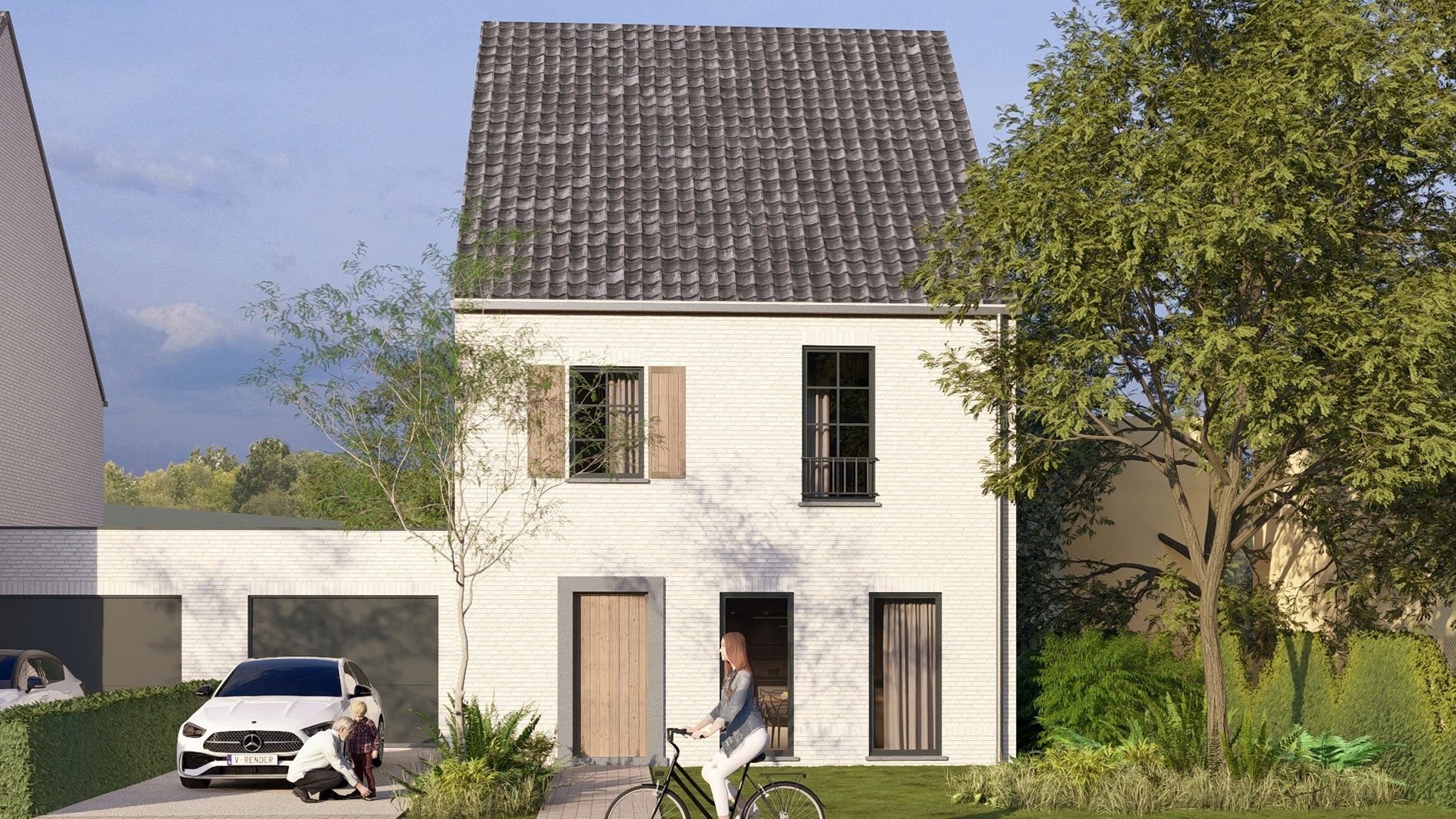 🏠 Nieuw te koop – Rechterkant Ben woning in Mol Sluis 83 (E-peil < 10) foto {{pictureIndex}}
