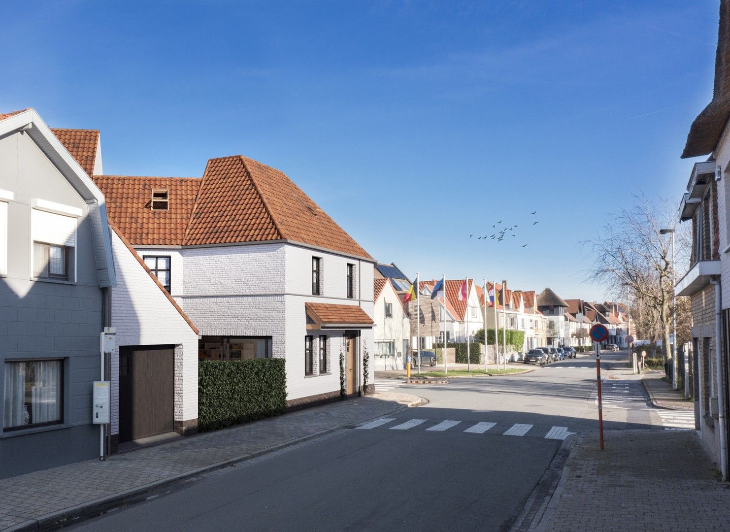 Nieuwbouw hoekwoning gelegen in het oude Knokke op wandelafstand van de groentenmarkt en de winkels foto 6