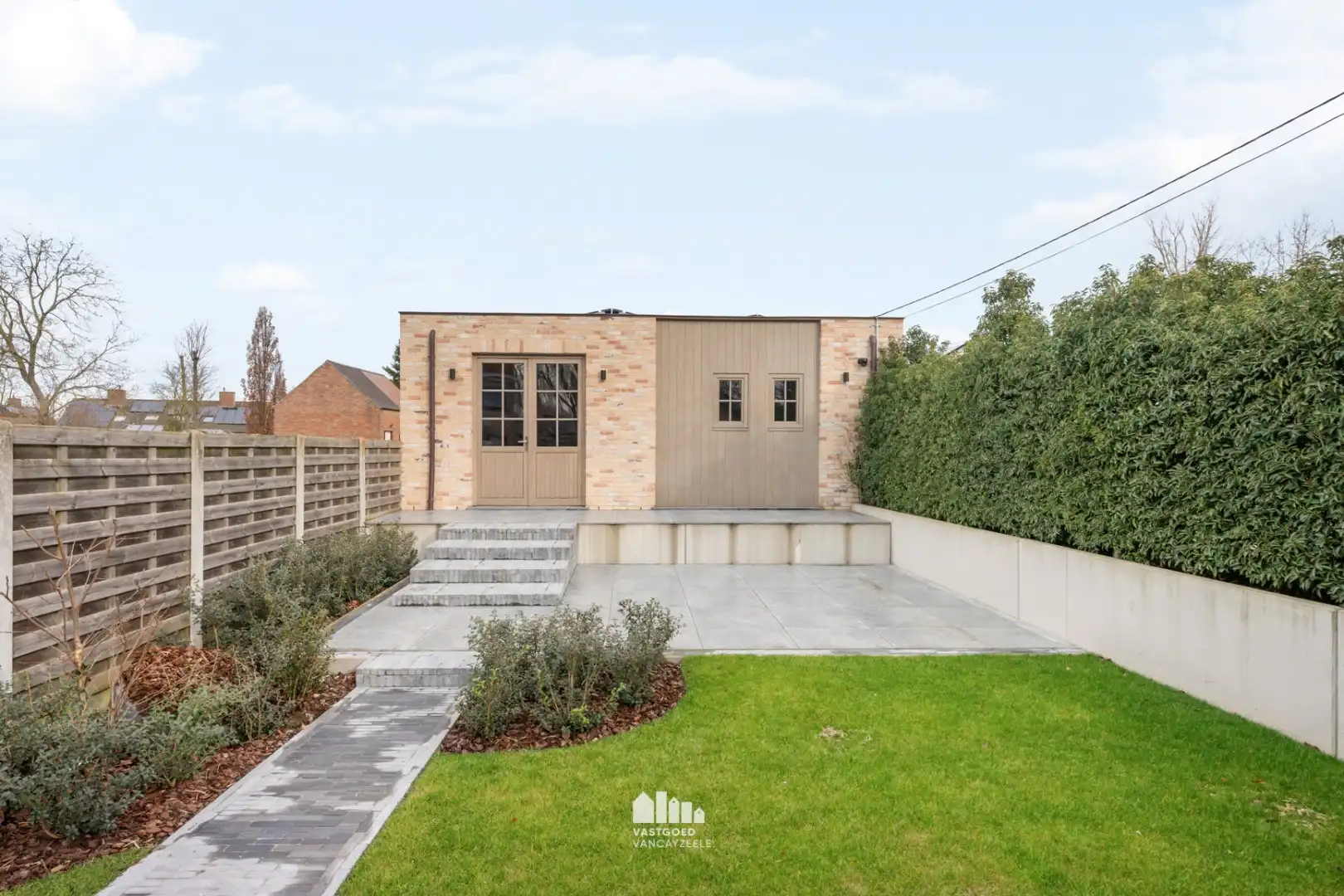 Instapklare, energiezuinige woning met tuin en dubbele garage in hartje Voormezele foto 25