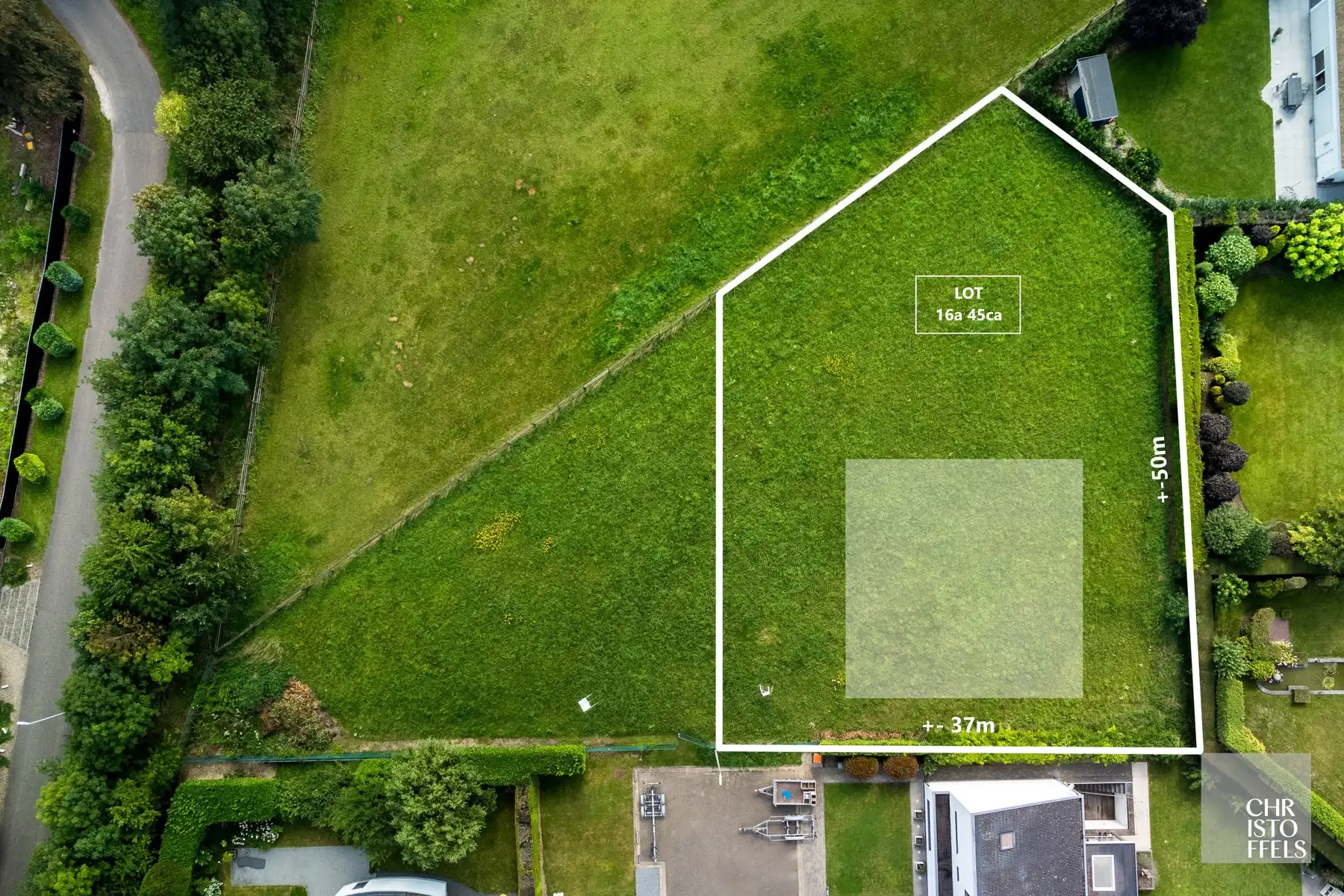 Villa bouwkavel van 1.645m² voor open bebouwing!  foto {{pictureIndex}}