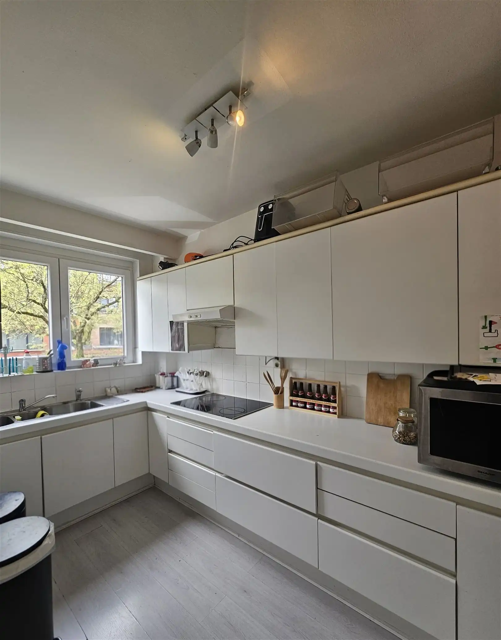 Ruim appartement met 2slps, tuin en garage. foto 3