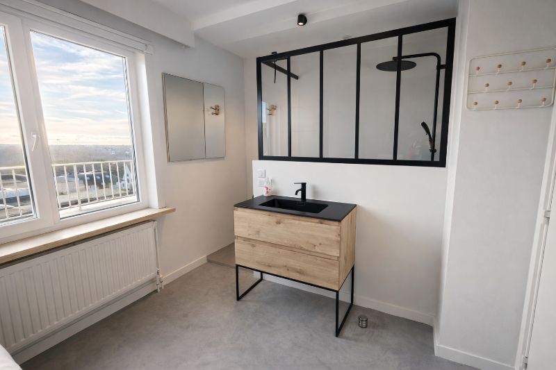 Luxe vastgoed: Penthouse met riant terras en zicht op zee foto 15