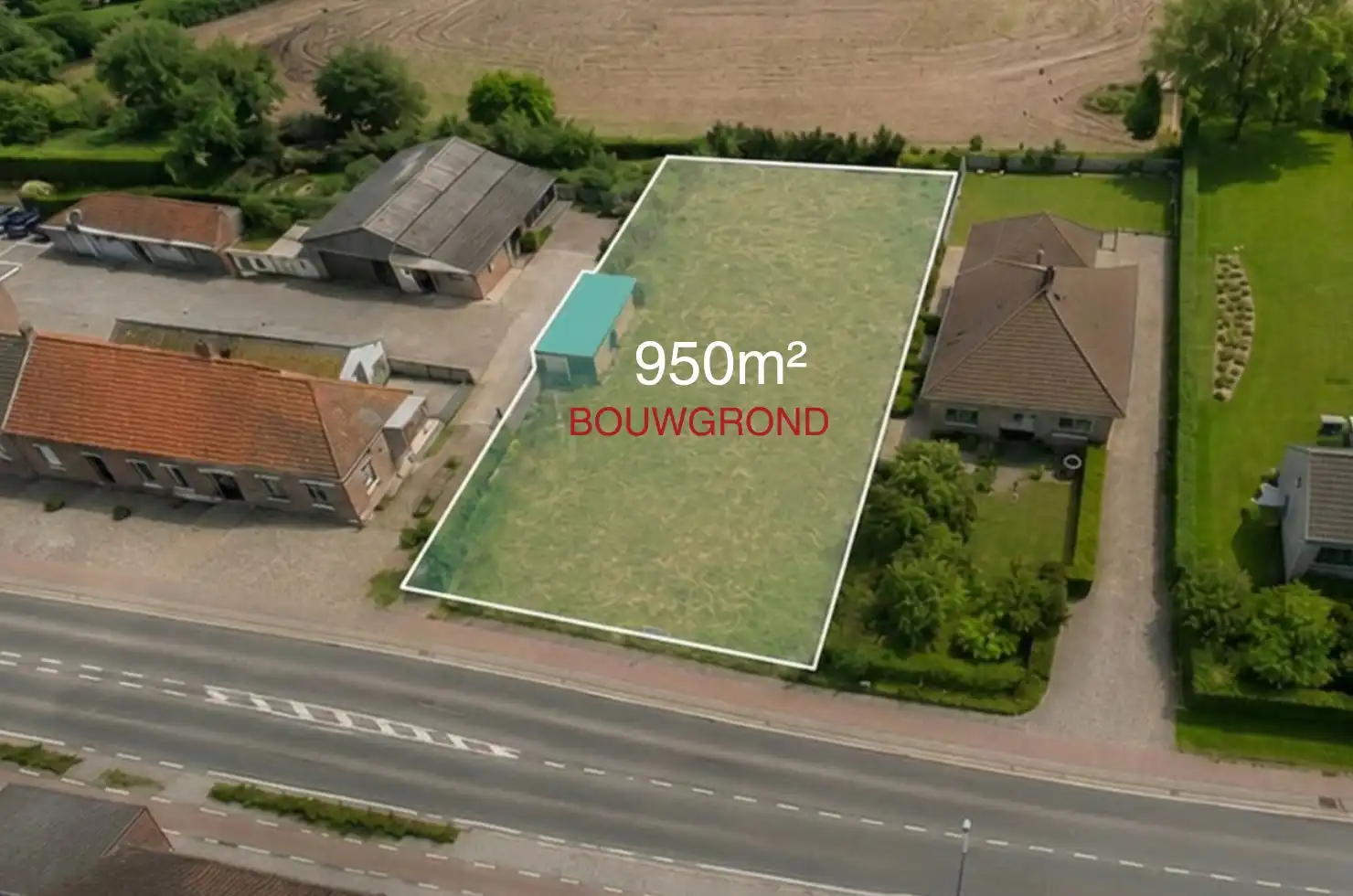 Bouwgrond te koop – Wakkensteenweg, Sint-Baafs-Vijve foto 2