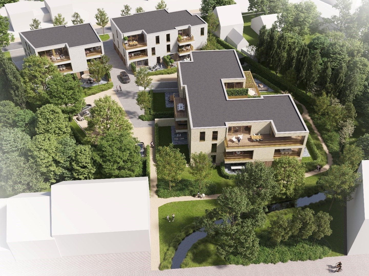 Nieuwbouwappartement met twee slaapkamers en terras van 20,50m² foto 4