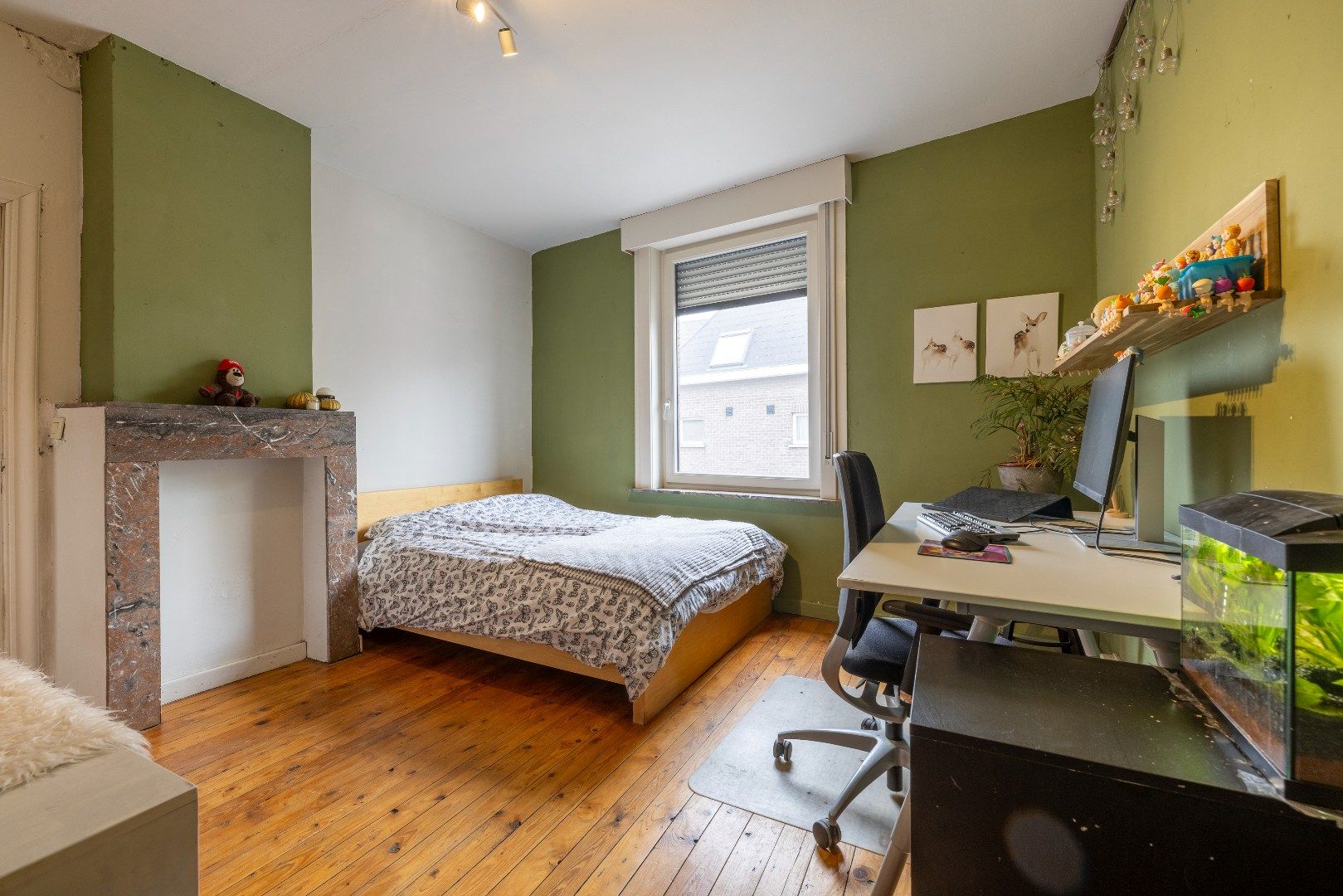 Super gezellige hoekwoning met 3 slk, overdekte koer en garage in Berlare centrum foto 9