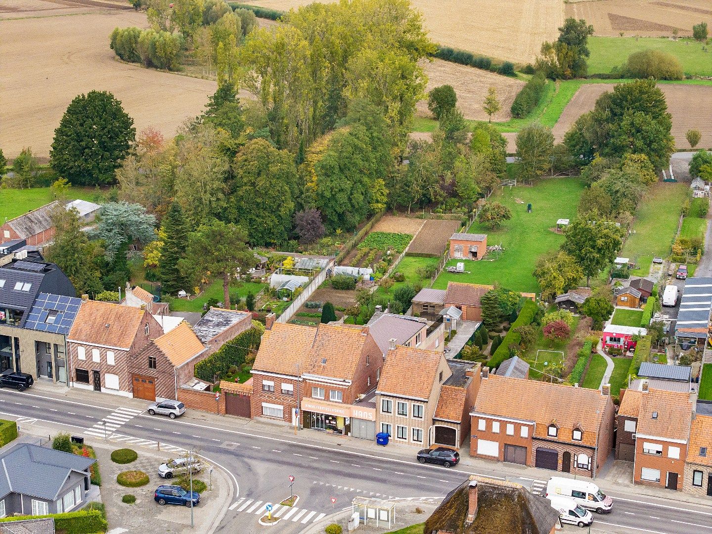 COMMERCIËLE HANDELSWOONST MET 3 SLPKS, GROTE GARAGE EN GUNSTIG EPC foto 3