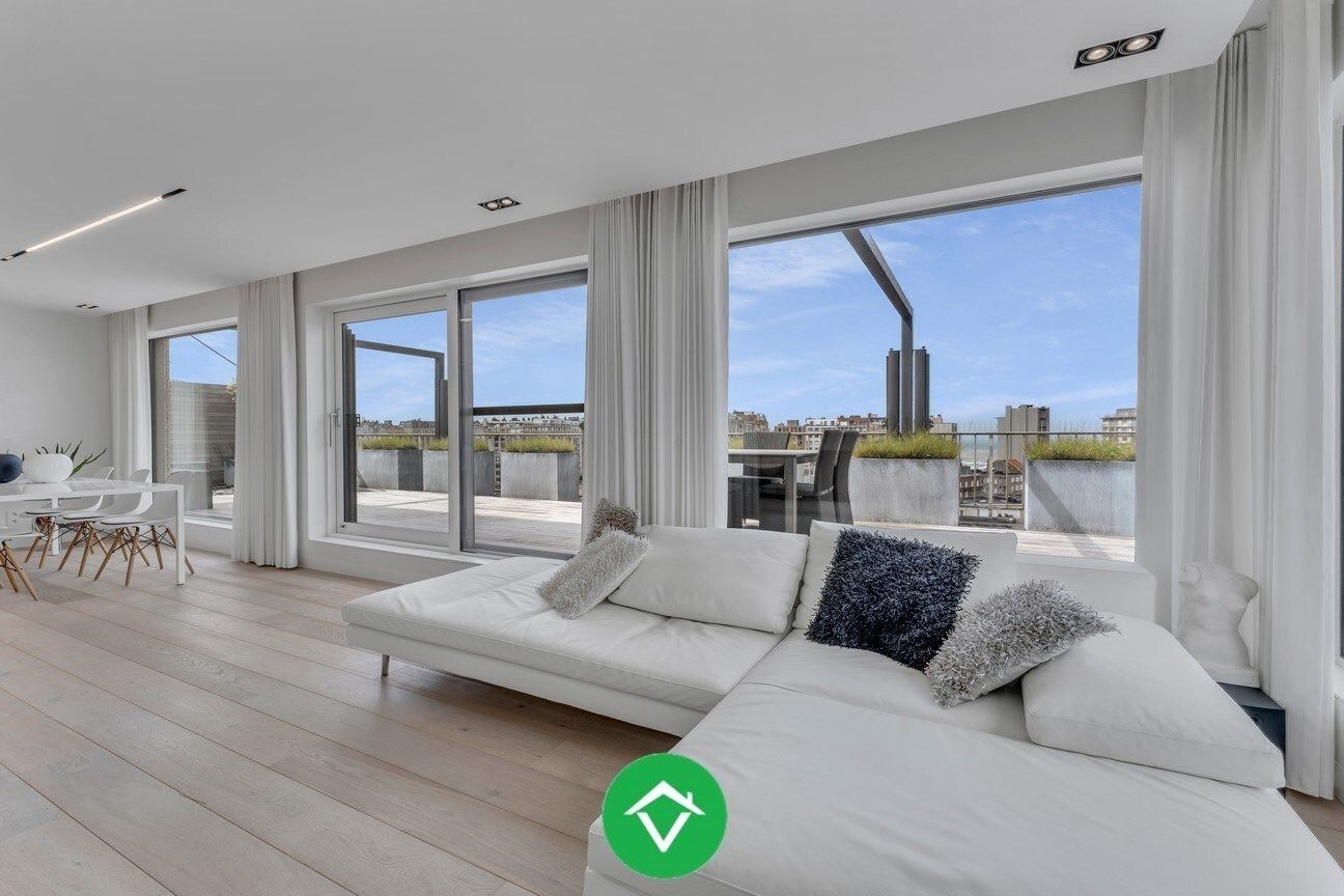 Adembenemende penthouse met panoramische vergezichten te Westende  foto 8