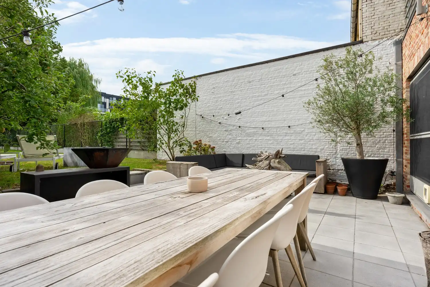 Gelijkvloers energiezuinig app. met 2 slpkrs, terras en royale tuin foto 21